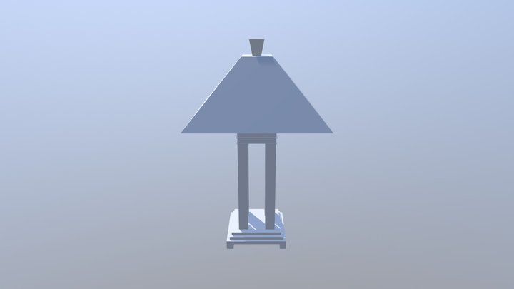 Table Lamp 3D Model