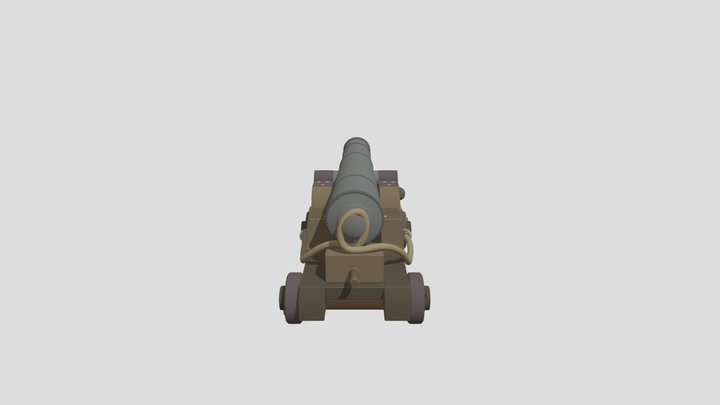 Cannon 3D Model