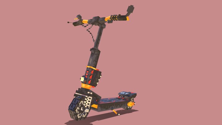 Electric Scooter 3D Model