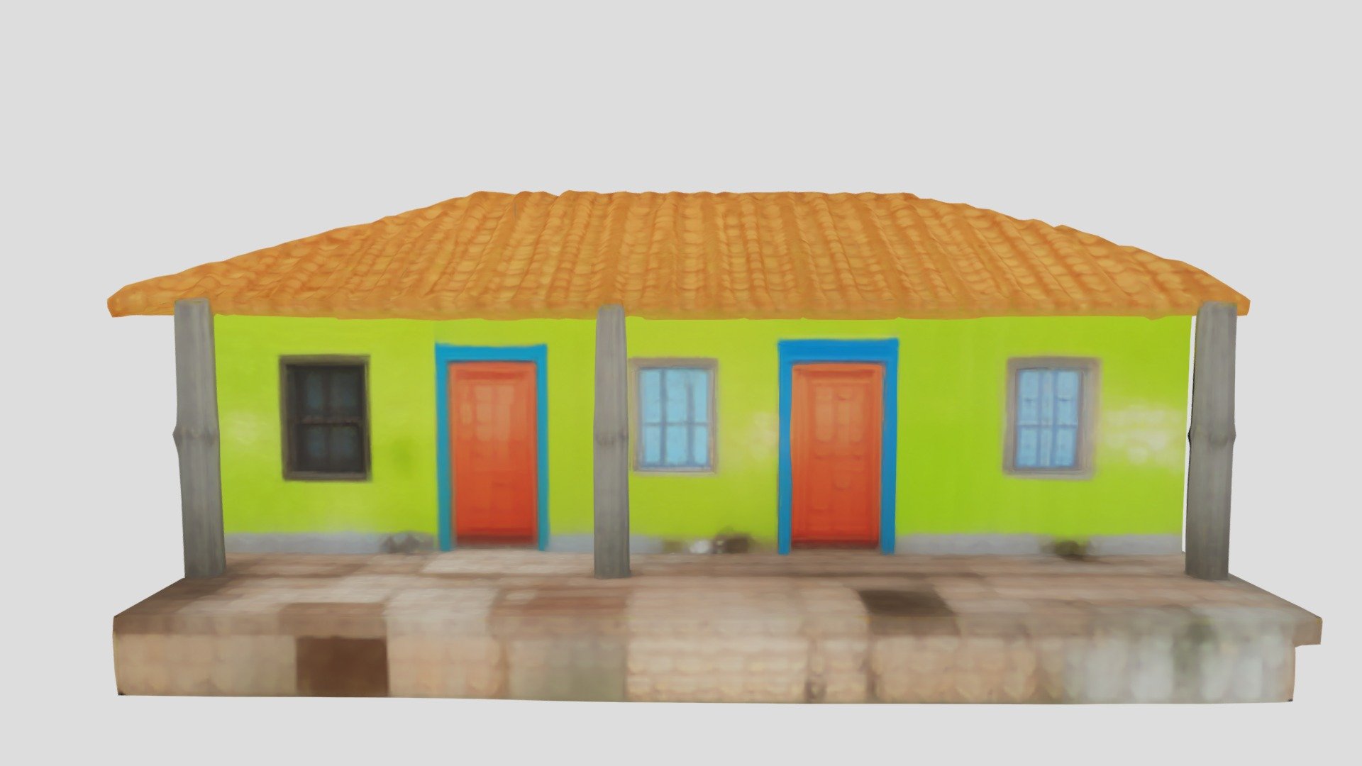 INDIAN 3D HOUSE - Download Free 3D model by saksham12x [2fabae5 ...