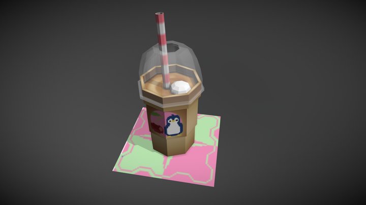 Cherry's 🅱elight Cawfee 3D Model
