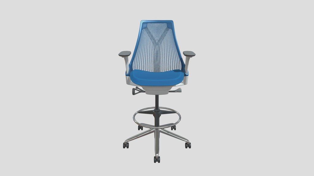 Herman Miller Sayl Stool Mesh
