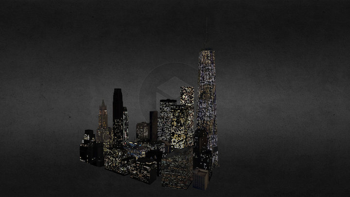 Night Textures 3D Model