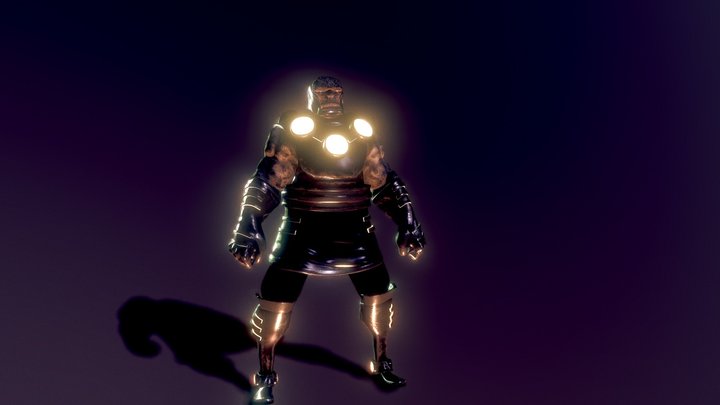 Darkseid 3D Model