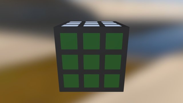 Rubik's Cube 3D Model