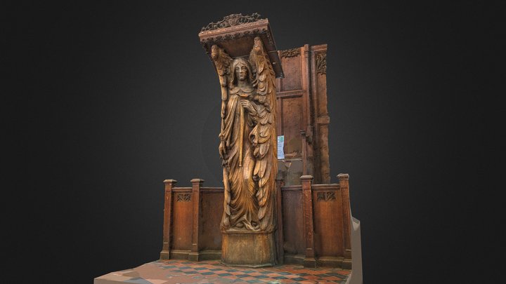 St Leoanrds Lectern 3D Model