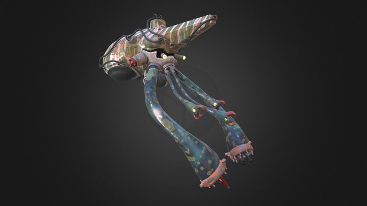 Beneath the wave - Scavenger 3D Model