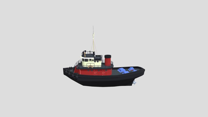 Ship 3D Model