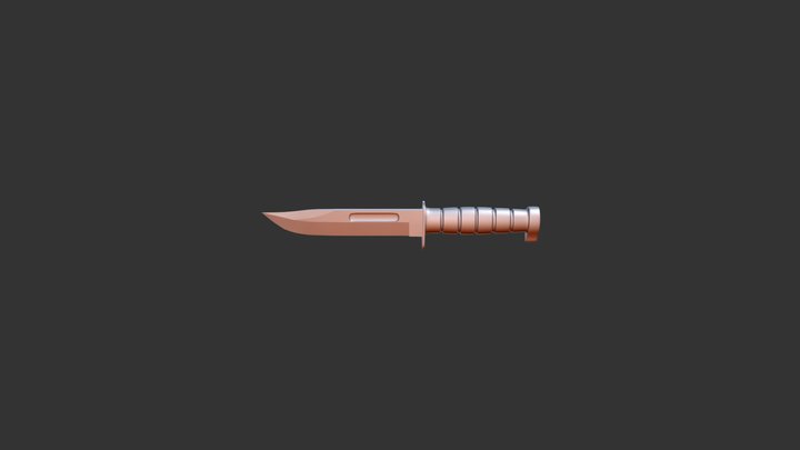 Nóż 3D Model