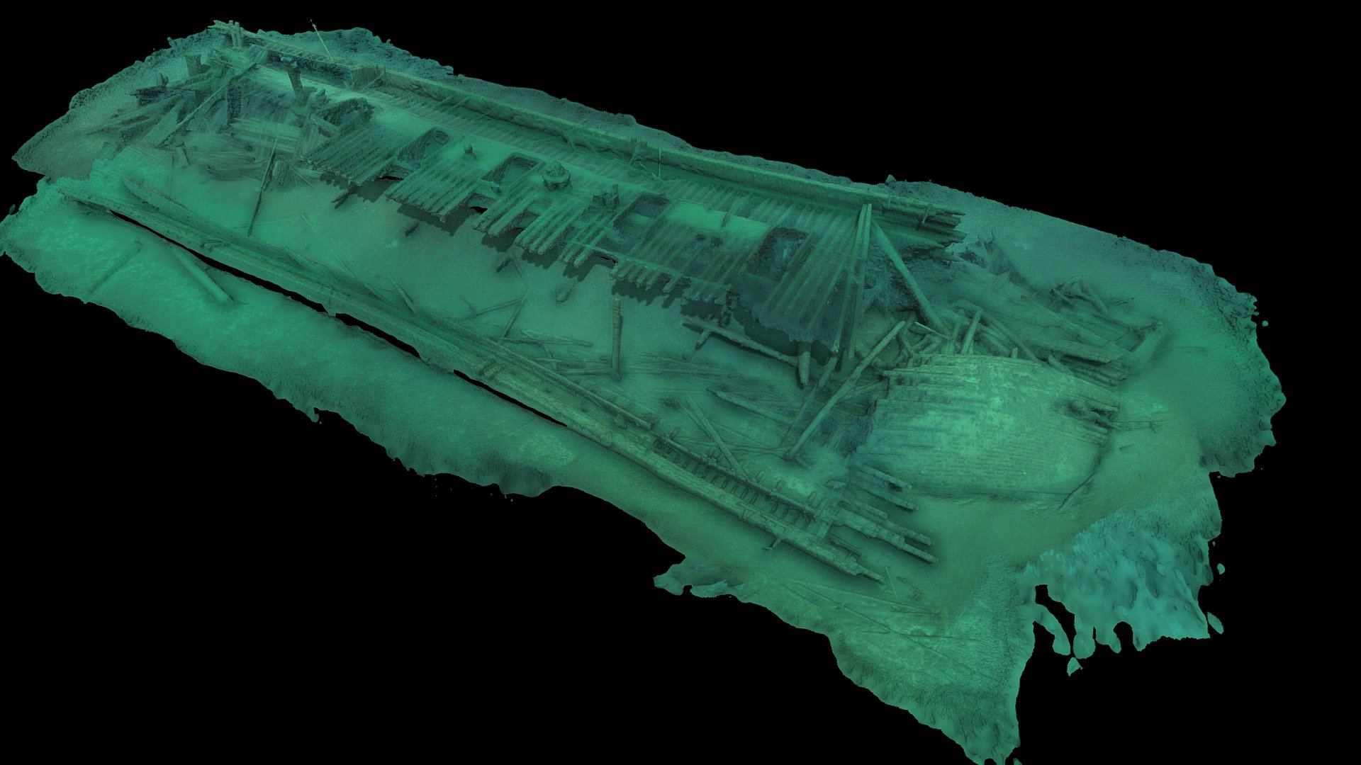 John L. Shaw - 3D model by Thunder Bay National Marine Sanctuary ...