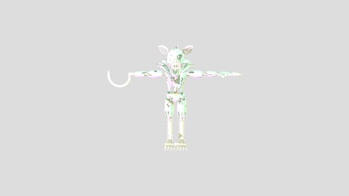 Help-wanted-grim-foxy 3D Model