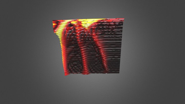 Pop Spectrogram 3D Model