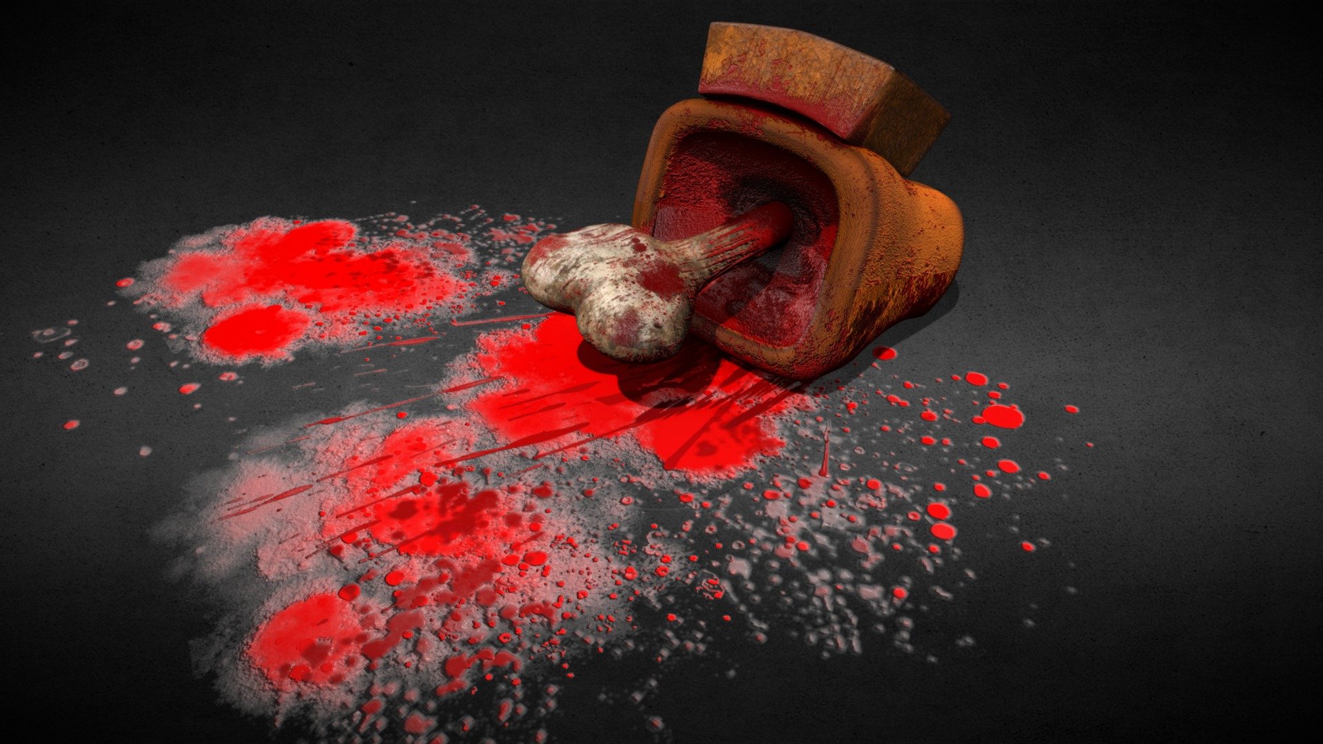 Among Us Killed Character Download Free 3D model by