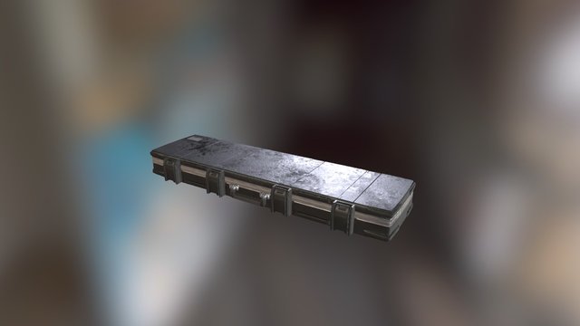 Sniper Rifle Case 3D Model