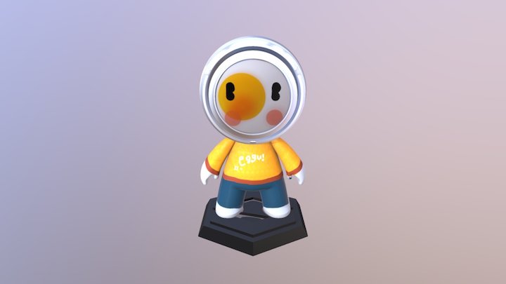Egguman 3D Model