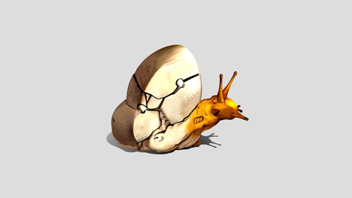 Boiled egg Snail – Modello 3D gratuito STL