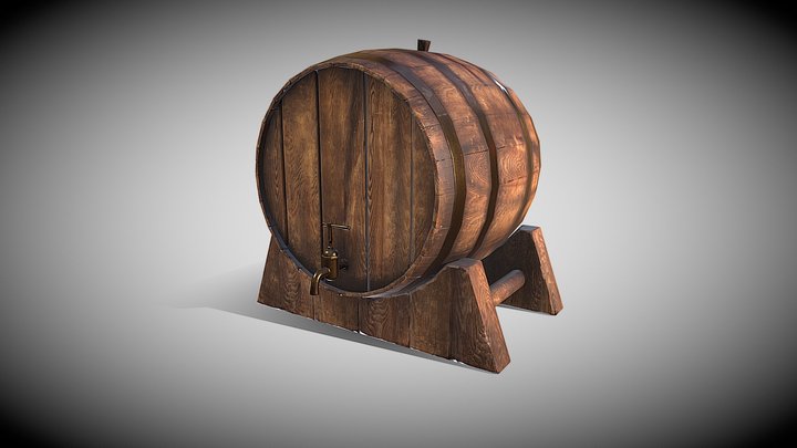barrel 3D Model