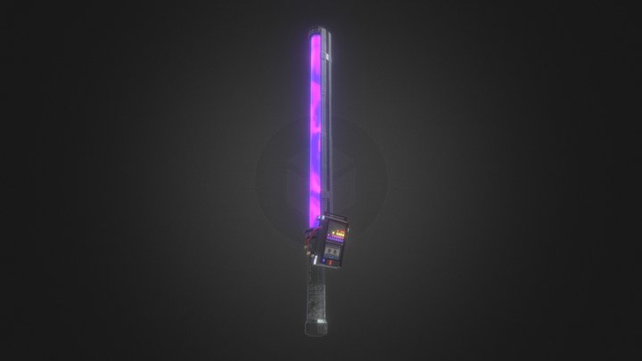 The Lo-Fi Sword 3D Model