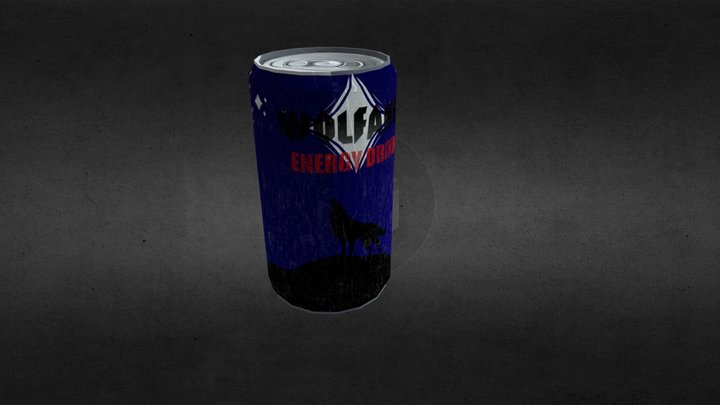 Energy Drink Wolfang – Modello 3D gratuito STL