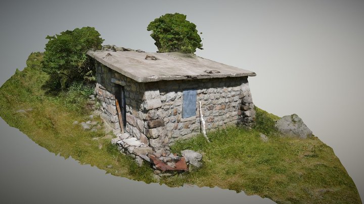 Cabane de la Vieille Selle 3D Model