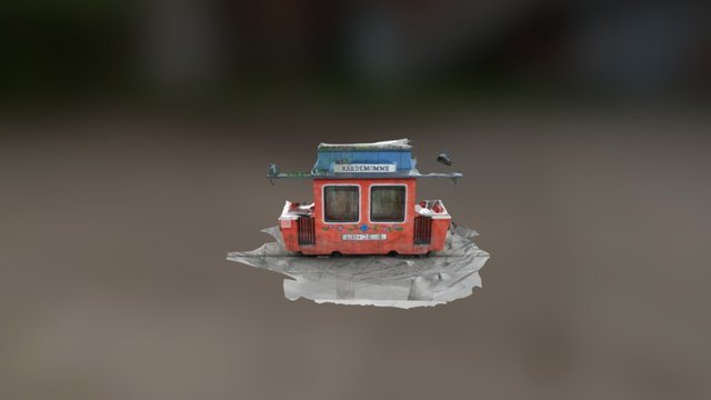 Kristinsand Amusement Park -The Cardamom Tram 3D Model