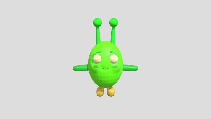 EJERCICIO III 2ºPERSONAJE. KIWI 3D Model