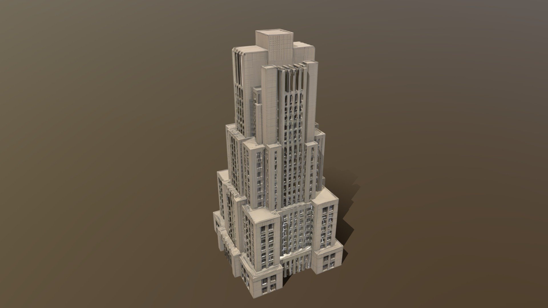 Colossal Brutalist Skyscraper 02 - Download Free 3D model by henry-212 ...
