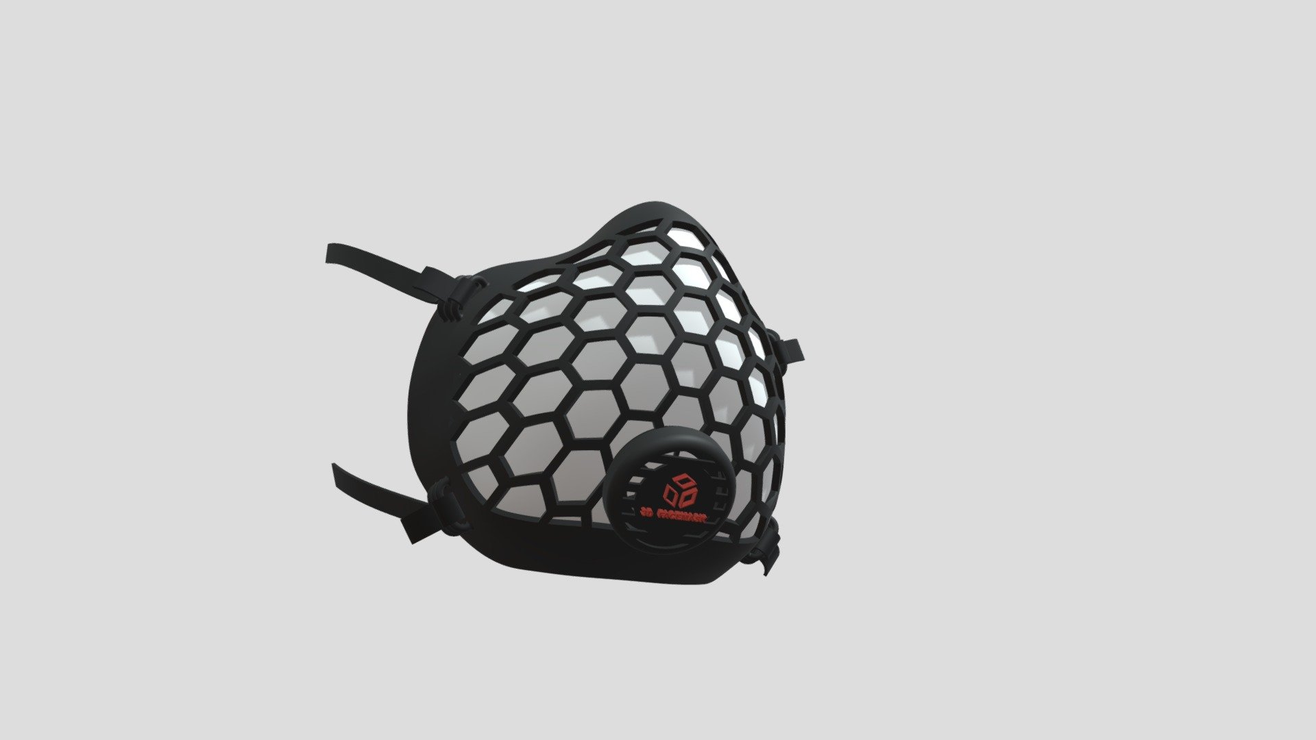 3D FACEMASK BLACK