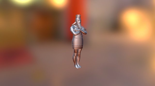 Modelo Estatua 3D Model