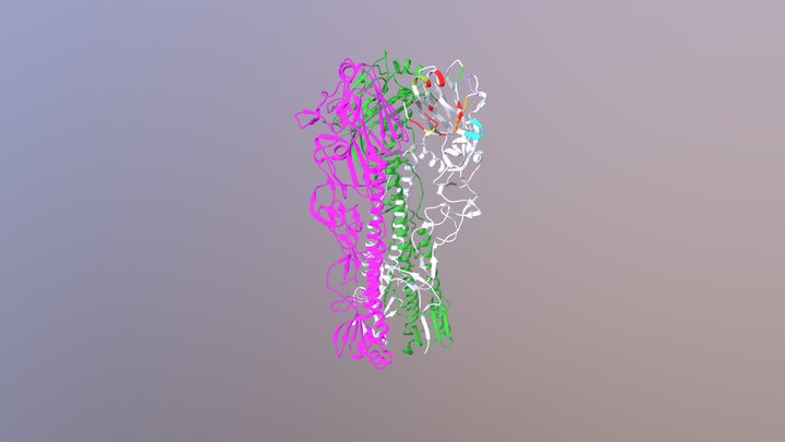 3S11_antigenicsites 3D Model