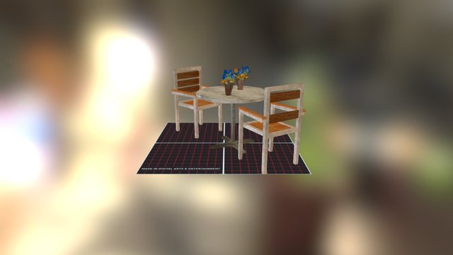 Patio Furniture 3D Model