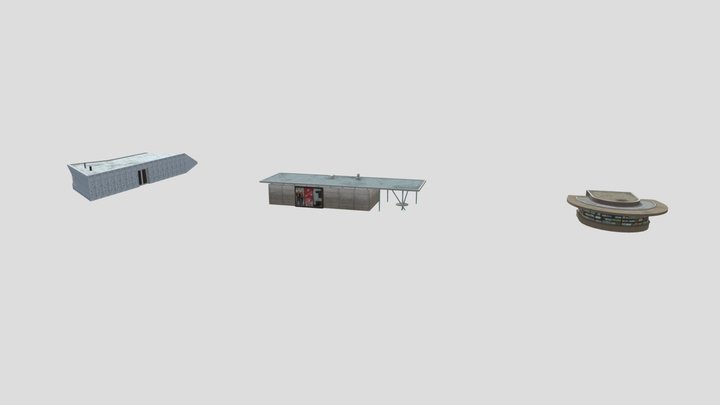 Promenade 3D Model