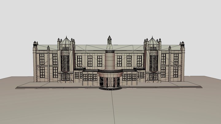 Art gallary 3D Model