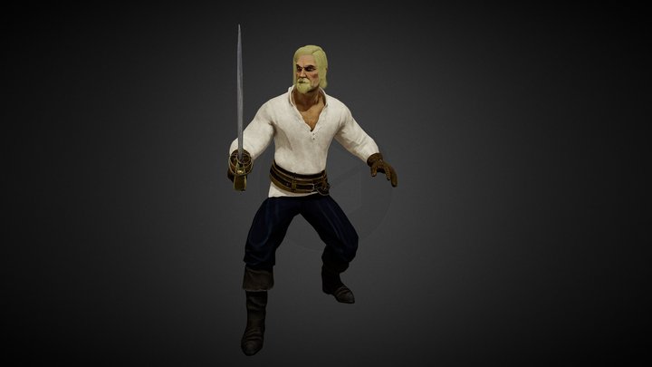 PIRATE8 3D Model