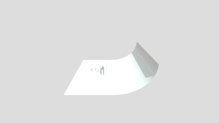 Cenary and Character 3D Model