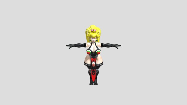 Bowsette_ La Zz A_ Kabal Mystic_ Remake_v1.0 3D Model