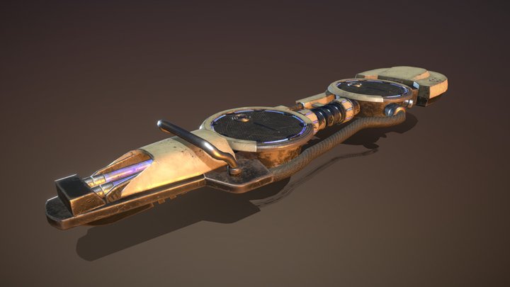 Scavenger's Hoverboard 3D Model