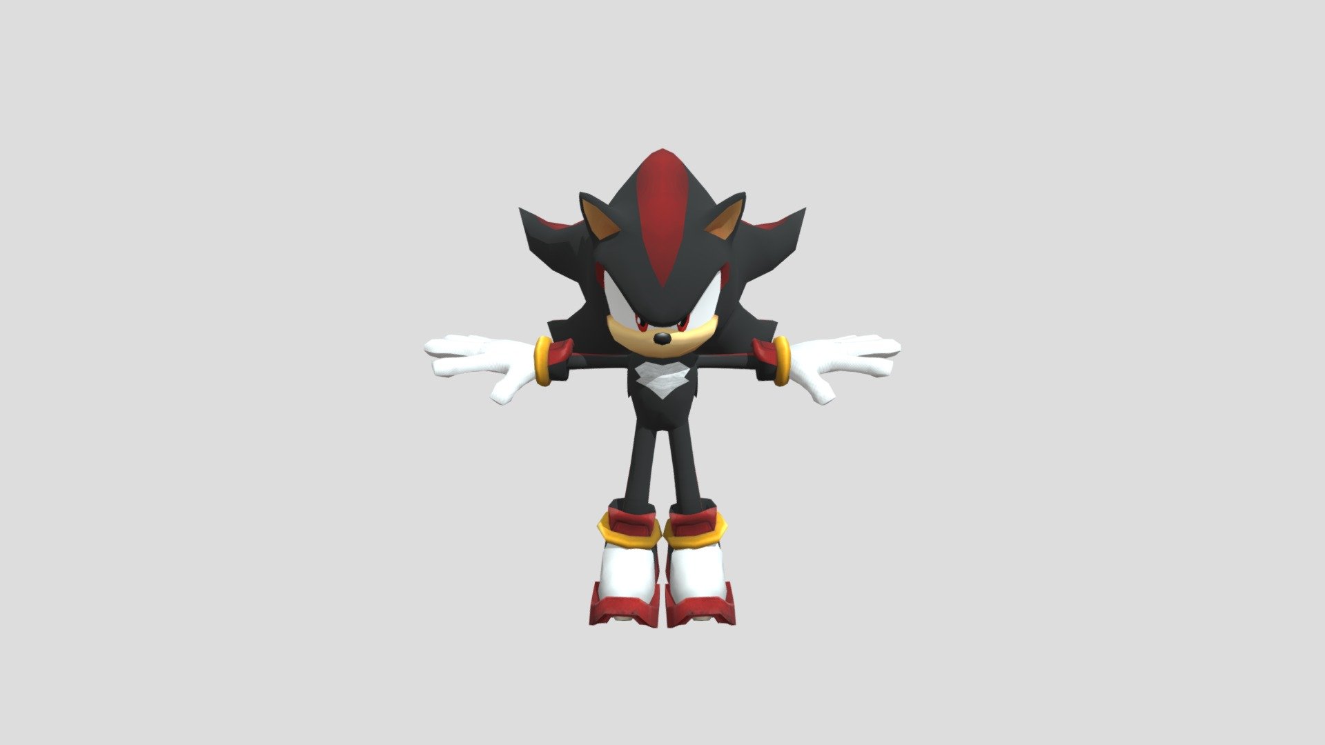 Shadow (Sonic Dash 2) Sonic Boom - Download Free 3D model by