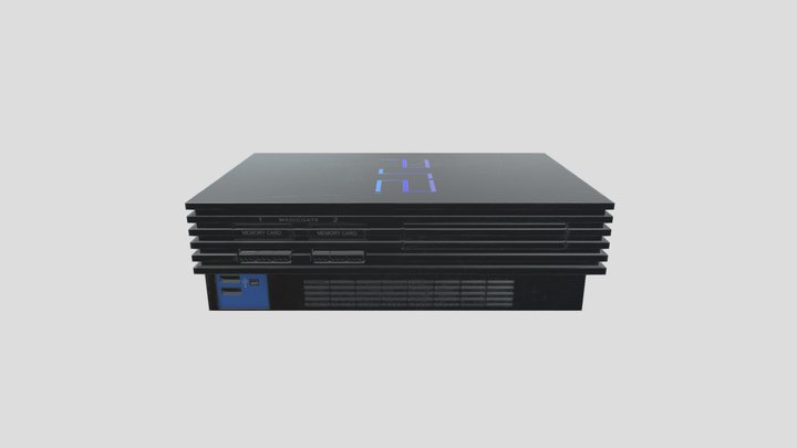 Playstation 2 Model 3D Model