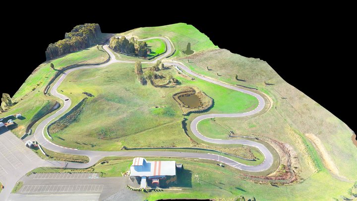 Bryant Park Hillclimb 3D Model