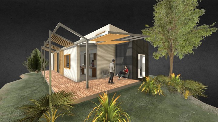 Modular House - Freedom Design by Prebuilt 3D Model