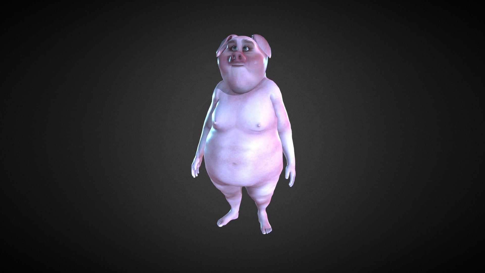 iClone Character Creator - Rudy Pig Morph