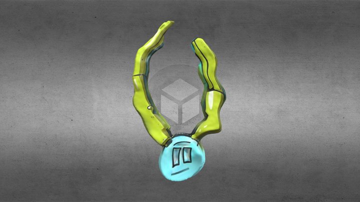Time Freezing Necklace 3D Model