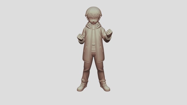 Kouya marino crush gear 3D Model