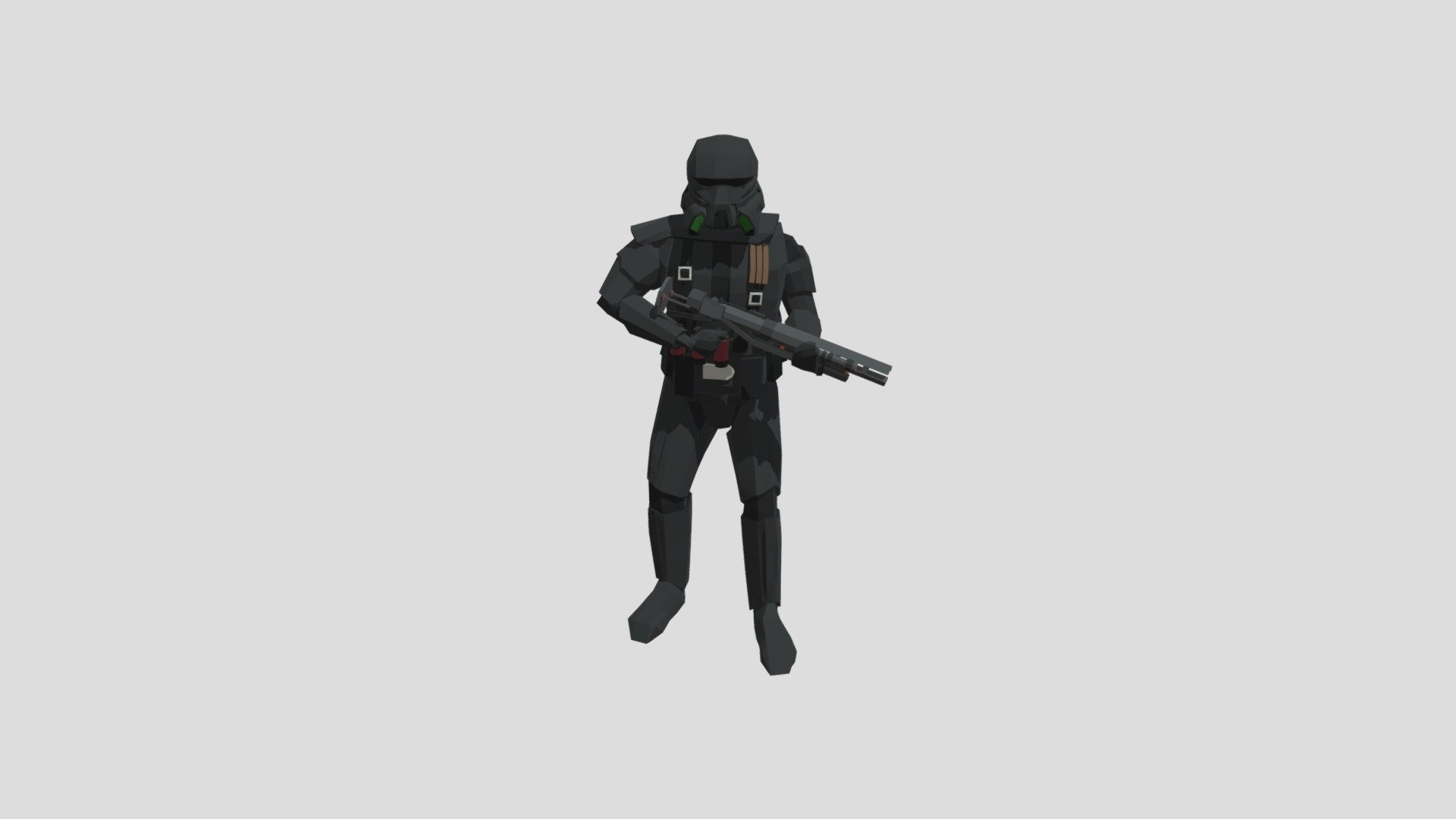 Death trooper Idle Animation