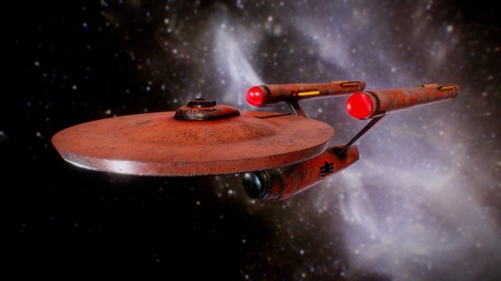 U.S.S. Automaton (Helldivers x Startrek) 3D Model