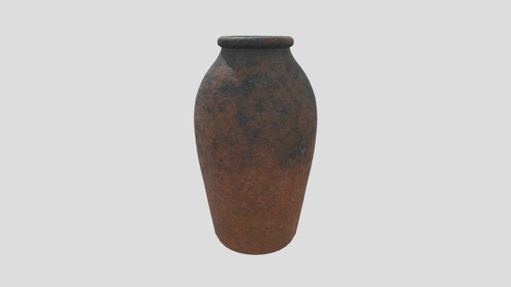 Ash Stained Vase 3D Model