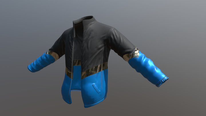 Jacket Game res 3D Model
