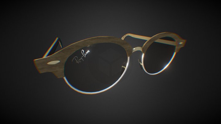 Ray-Ban Glasses 3D Model