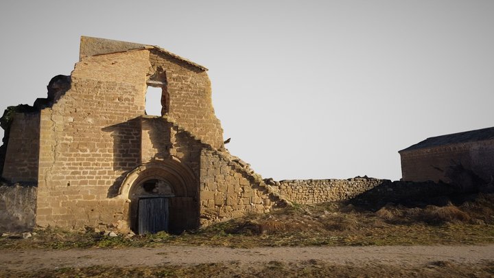 Ermita Románica de Anzano 3D Model